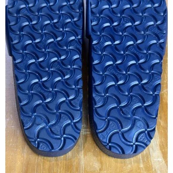 Birkenstock Madrid Eva Navy Slide Sandals EU Size 37 Boho Hippie casual normcore - Picture 11 of 16